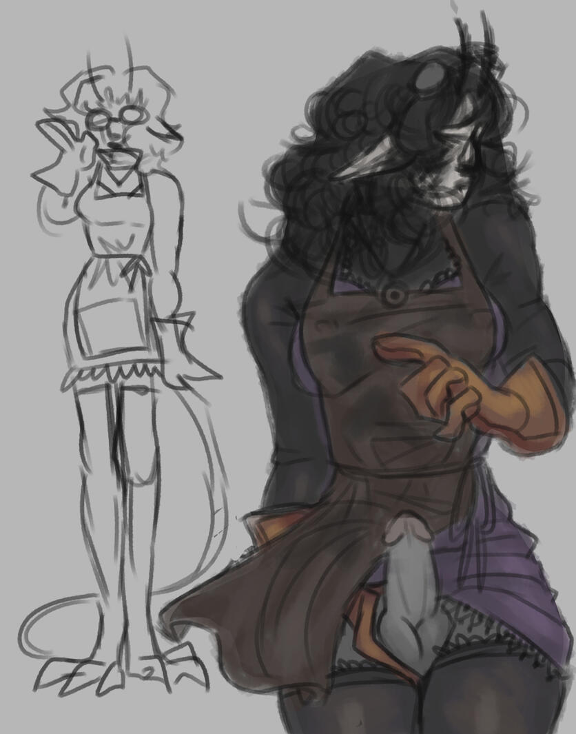 Nsfw Character Sketch